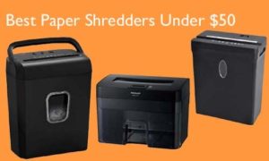 Best Paper Shredders Under $50